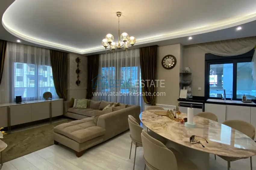 Purchase Furnished two-bedroom apartment in the center of Mahmutlar, just 200 meters from the beach 9 