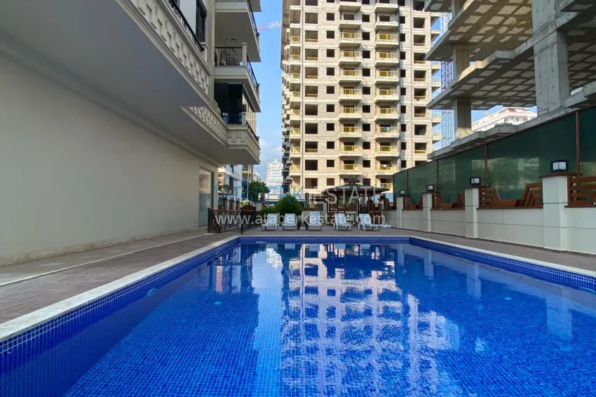 Furnished two-bedroom apartment in the center of Mahmutlar, just 200 meters from the beach 7 