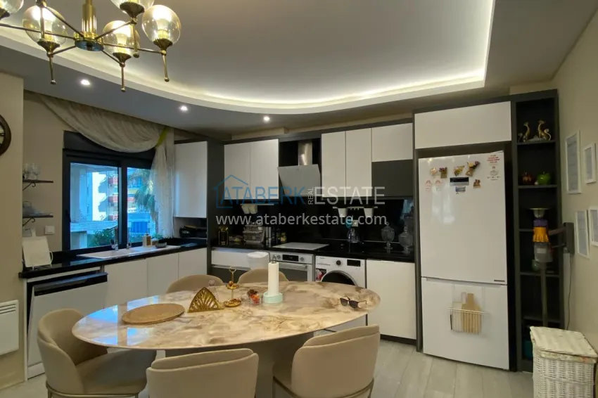 Purchase Furnished two-bedroom apartment in the center of Mahmutlar, just 200 meters from the beach 11 