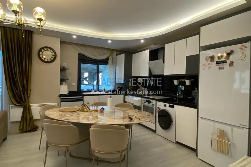 Purchase Furnished two-bedroom apartment in the center of Mahmutlar, just 200 meters from the beach 12 