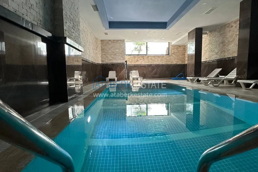 Furnished one-bedroom apartment in a comfortable complex — Avsallar district, Alanya 11 