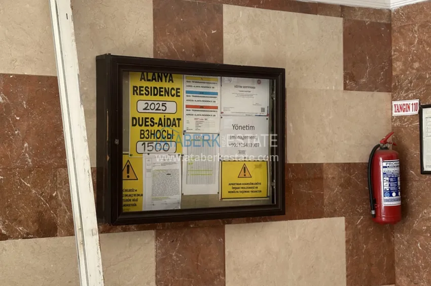 Three-room apartment in Tosmur district, Alanya — property for a residence permit 11 