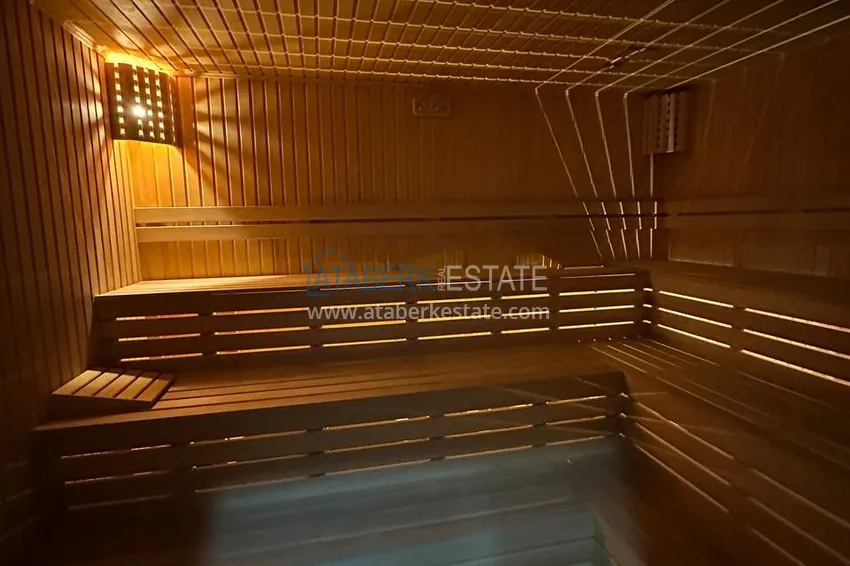 Furnished one-bedroom apartment in a comfortable complex — Avsallar district, Alanya 13 