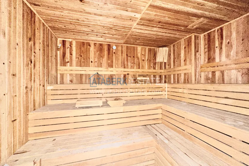 Three-room apartment in Tosmur district, Alanya — property for a residence permit 15 