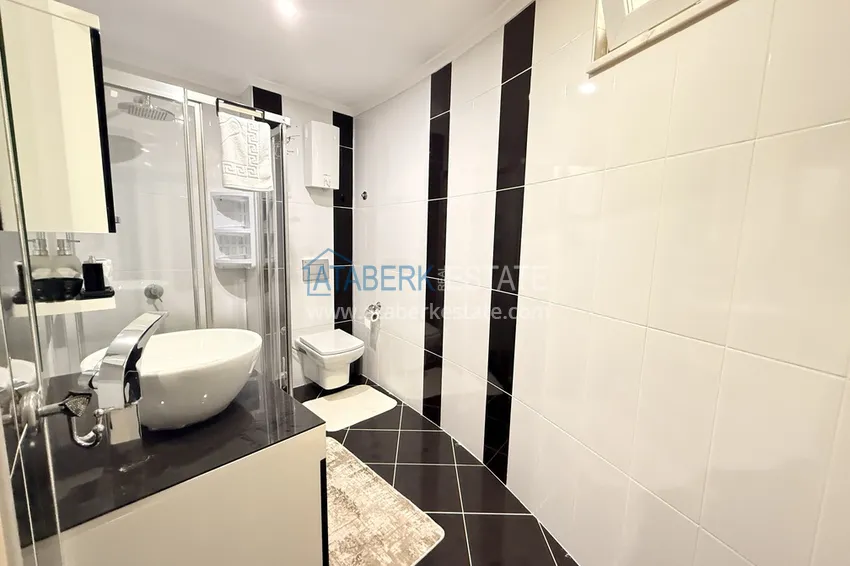 Purchase  Cleopatra, Alanya Center. Apartment 1+1 with furniture. Suitable for a residence permit. 500 meters from the sea 16 