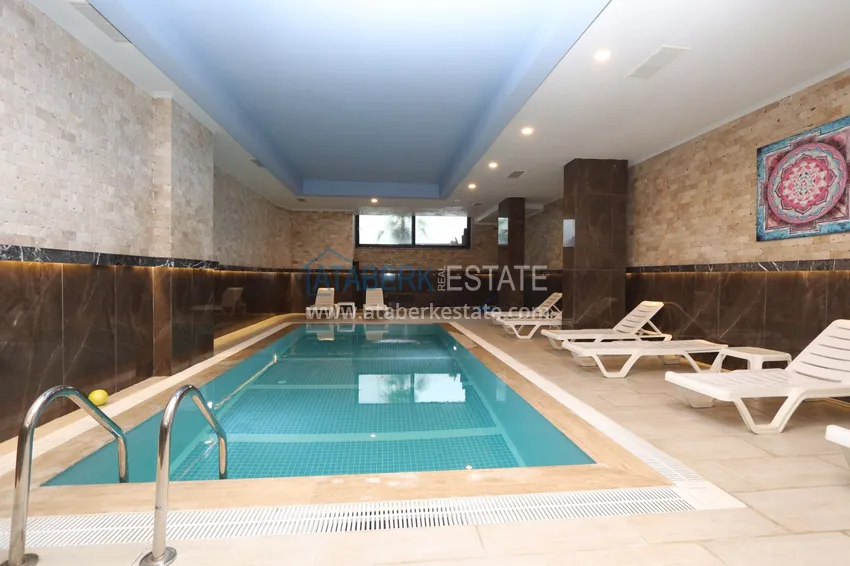 Furnished 1+1 apartment in a complex with infrastructure — Avsallar district, Alanya  2 
