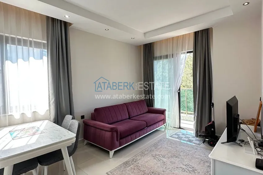 Purchase  Furnished one-bedroom apartment in a comfortable complex — Avsallar district, Alanya 3 