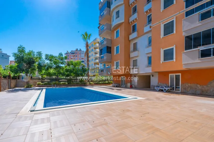 Apartment 2+1 furnished from the owner in the Cleopatra area, Alanya center — suitable for a residence permit 3 