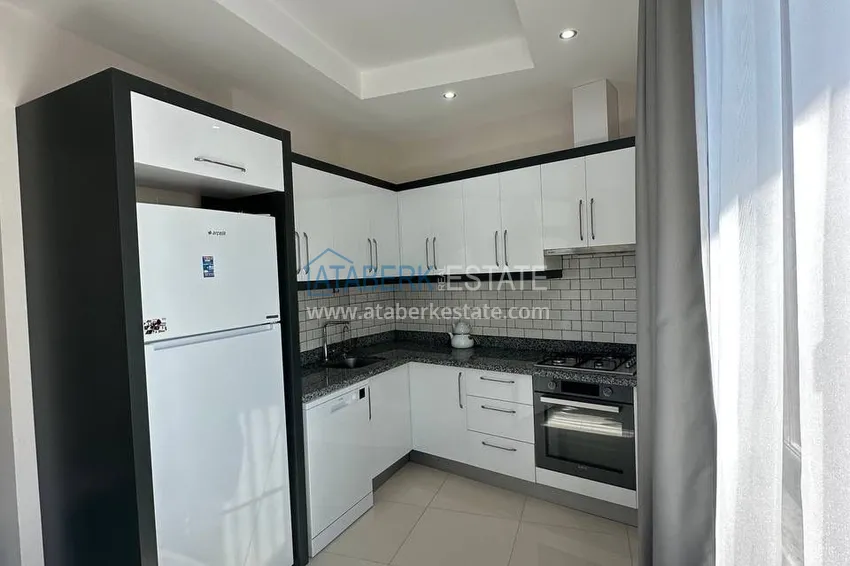 Purchase  Furnished one-bedroom apartment in a comfortable complex — Avsallar district, Alanya 4 