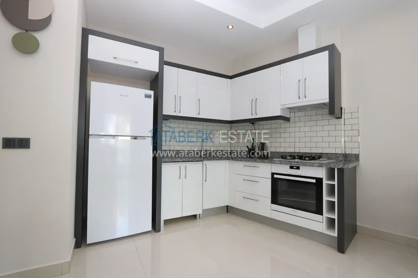 Purchase  Furnished 1+1 apartment in a complex with infrastructure — Avsallar district, Alanya  4 