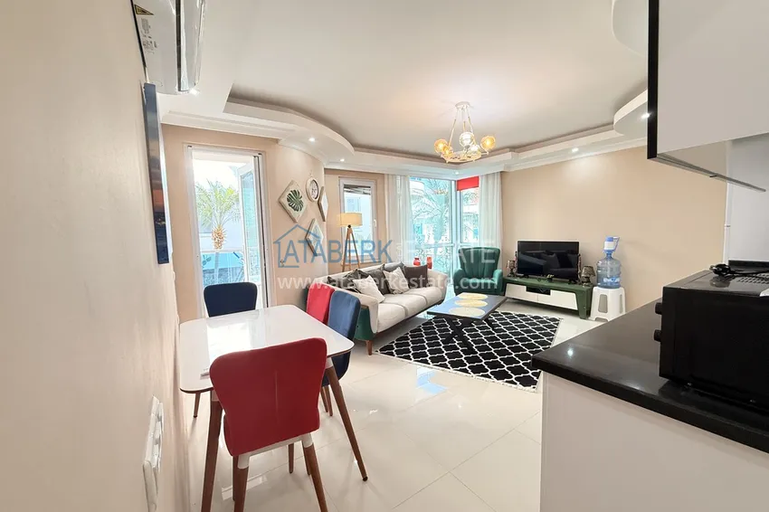 Purchase  Cleopatra, Alanya Center. Apartment 1+1 with furniture. Suitable for a residence permit. 500 meters from the sea 4 