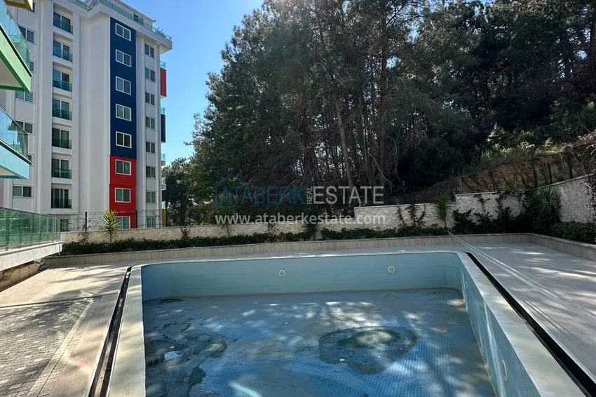 Furnished one-bedroom apartment in a comfortable complex — Avsallar district, Alanya 6 