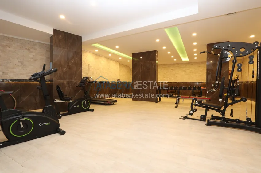 Furnished 1+1 apartment in a complex with infrastructure — Avsallar district, Alanya  3 