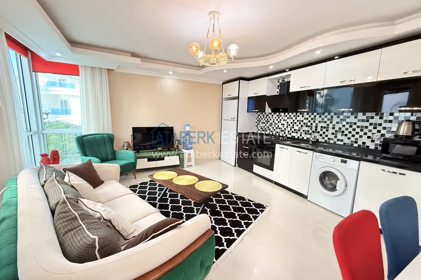 Purchase  Cleopatra, Alanya Center. Apartment 1+1 with furniture. Suitable for a residence permit. 500 meters from the sea 5 