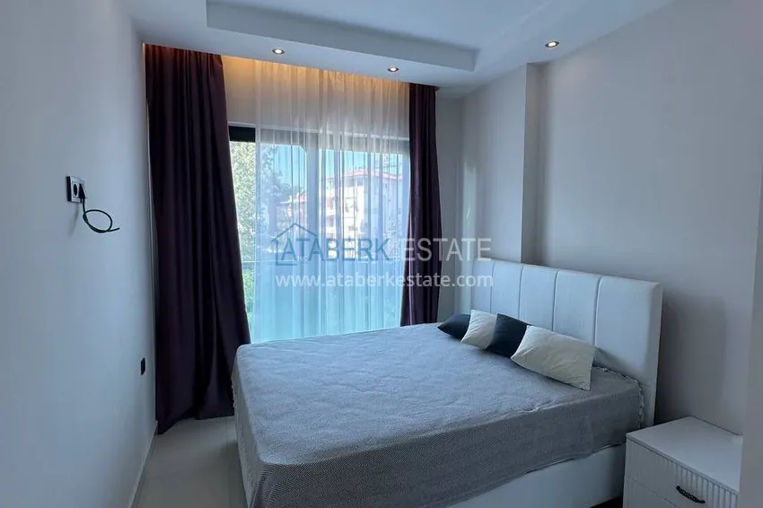Purchase  Furnished one-bedroom apartment in a comfortable complex — Avsallar district, Alanya 6 