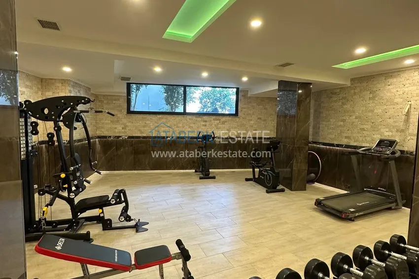 Furnished one-bedroom apartment in a comfortable complex — Avsallar district, Alanya 8 