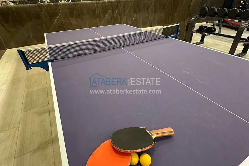 Furnished one-bedroom apartment in a comfortable complex — Avsallar district, Alanya 9 