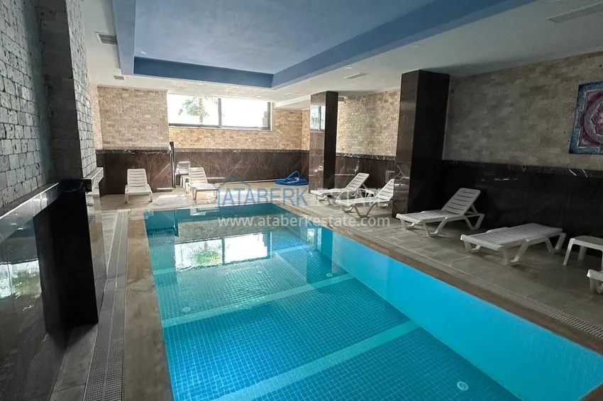 Furnished one-bedroom apartment in a comfortable complex — Avsallar district, Alanya 10 