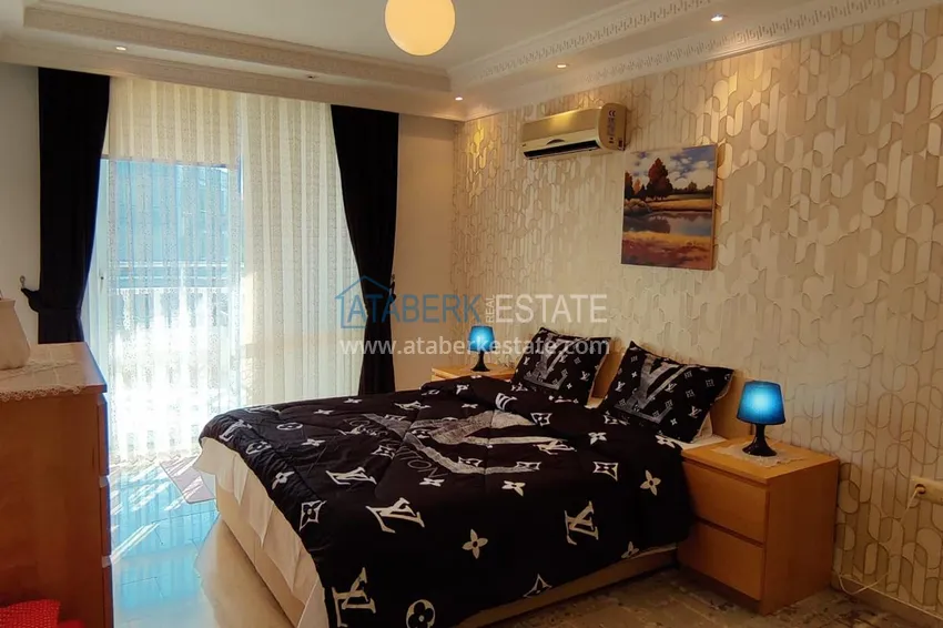 Purchase Furnished 2+1 apartment overlooking the sea and the mountain river Dim-Chay, Tosmur district — Alanya 13 