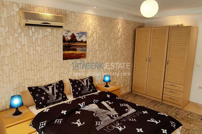 Purchase Furnished 2+1 apartment overlooking the sea and the mountain river Dim-Chay, Tosmur district — Alanya 14 