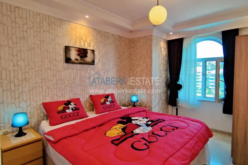 Purchase Furnished 2+1 apartment overlooking the sea and the mountain river Dim-Chay, Tosmur district — Alanya 17 