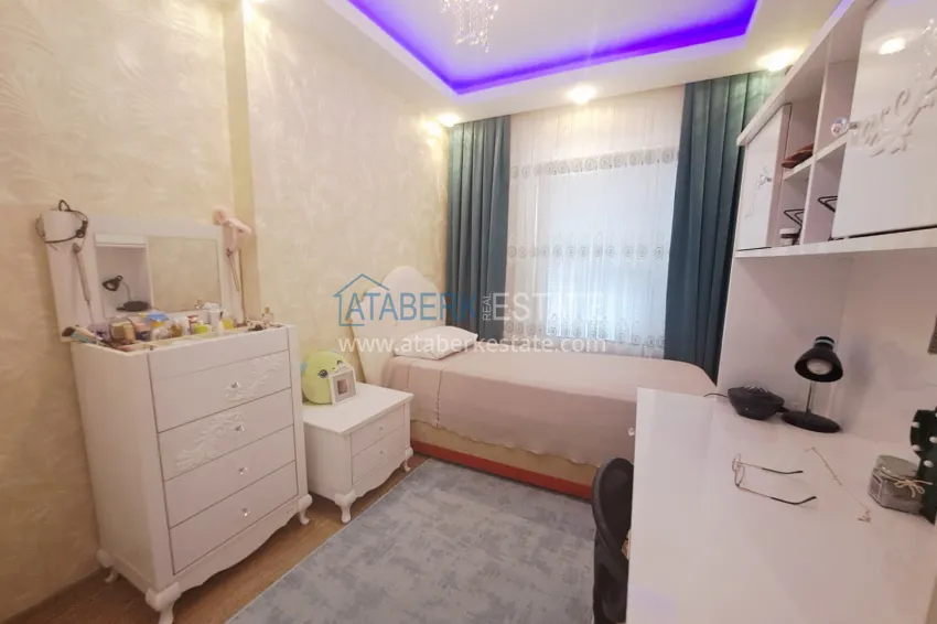 Purchase Apartment 2+1 furnished from the owner in the Cleopatra area, Alanya center — suitable for a residence permit 16 
