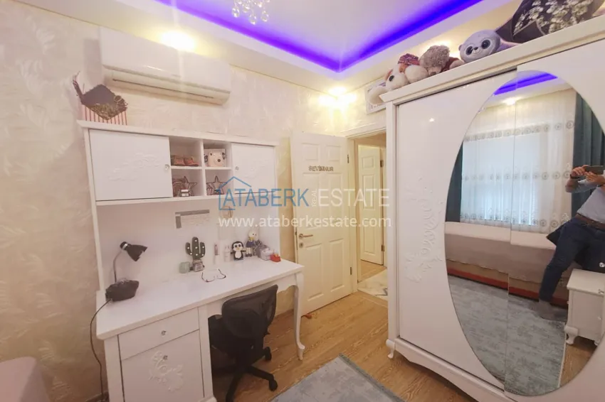Purchase Apartment 2+1 furnished from the owner in the Cleopatra area, Alanya center — suitable for a residence permit 17 
