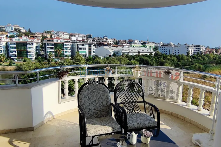 Purchase Furnished 2+1 apartment overlooking the sea and the mountain river Dim-Chay, Tosmur district — Alanya 20 