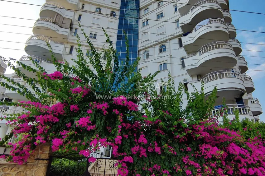 Furnished 2+1 apartment overlooking the sea and the mountain river Dim-Chay, Tosmur district — Alanya 1 