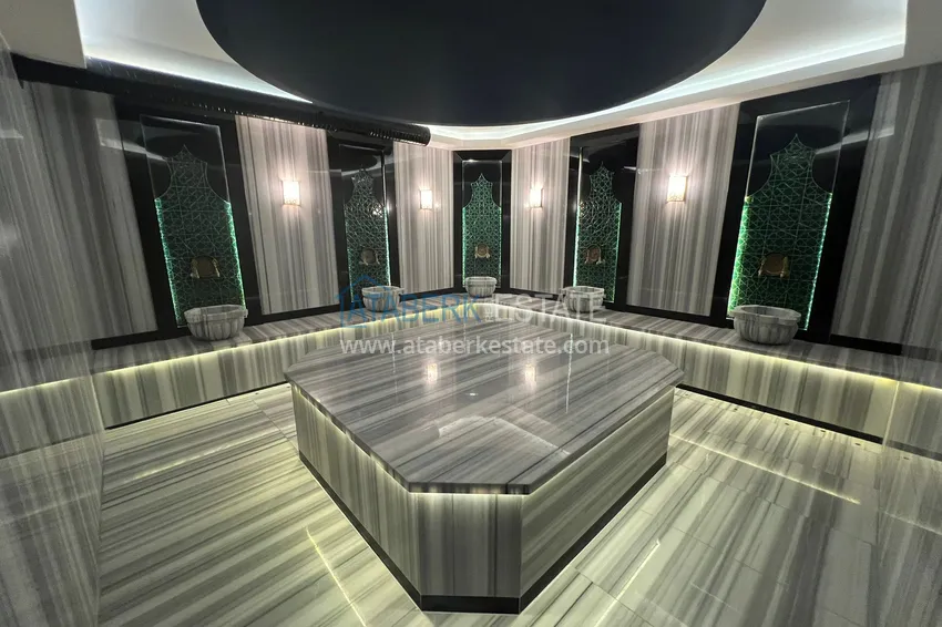 3+1 penthouse duplex with sea view - Kargicak, Alanya 20 