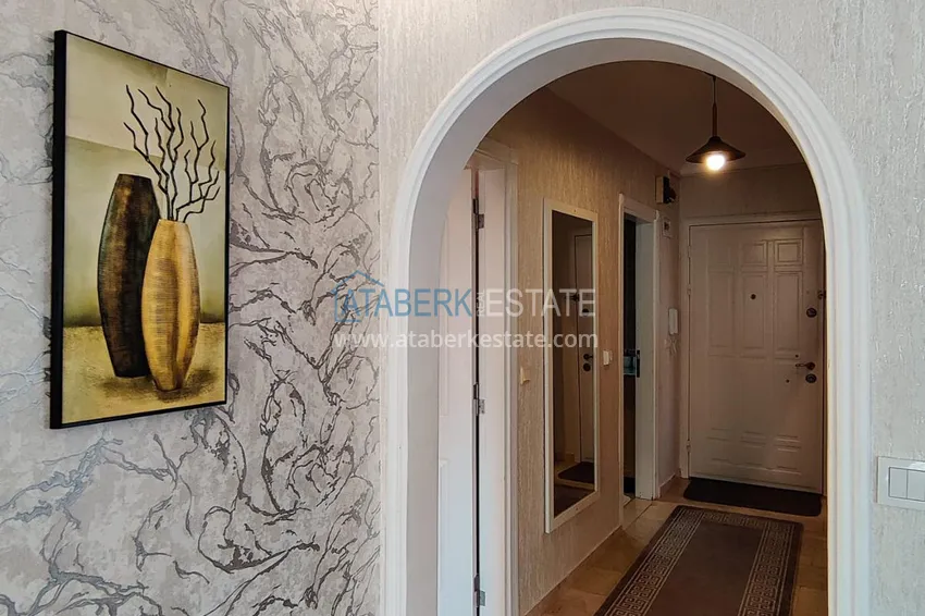 Purchase Furnished 2+1 apartment overlooking the sea and the mountain river Dim-Chay, Tosmur district — Alanya 2 