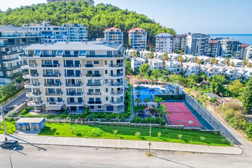 3+1 penthouse duplex with sea view - Kargicak, Alanya 2 
