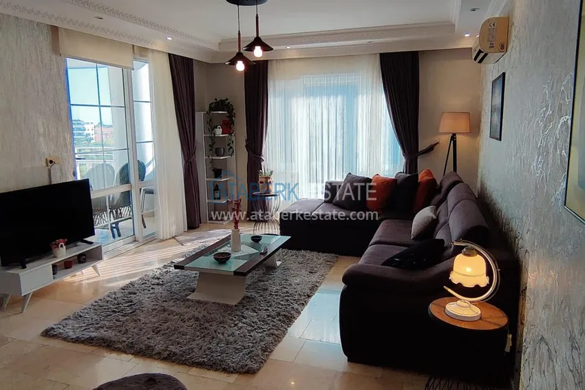 Purchase Furnished 2+1 apartment overlooking the sea and the mountain river Dim-Chay, Tosmur district — Alanya 3 