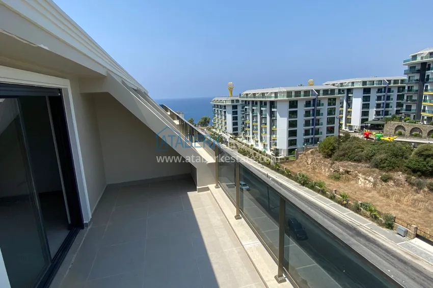 Purchase  3+1 penthouse duplex with sea view - Kargicak, Alanya 37 