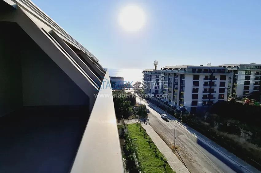 Purchase  3+1 penthouse duplex with sea view - Kargicak, Alanya 41 