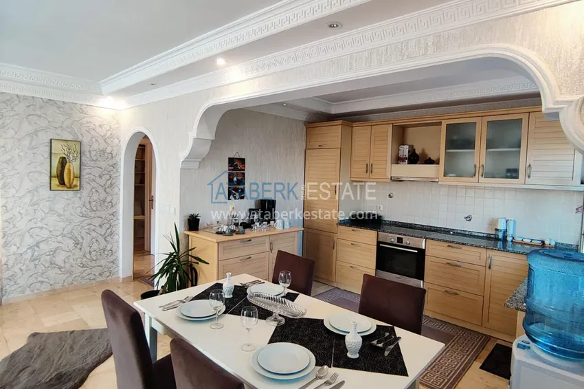 Purchase Furnished 2+1 apartment overlooking the sea and the mountain river Dim-Chay, Tosmur district — Alanya 7 