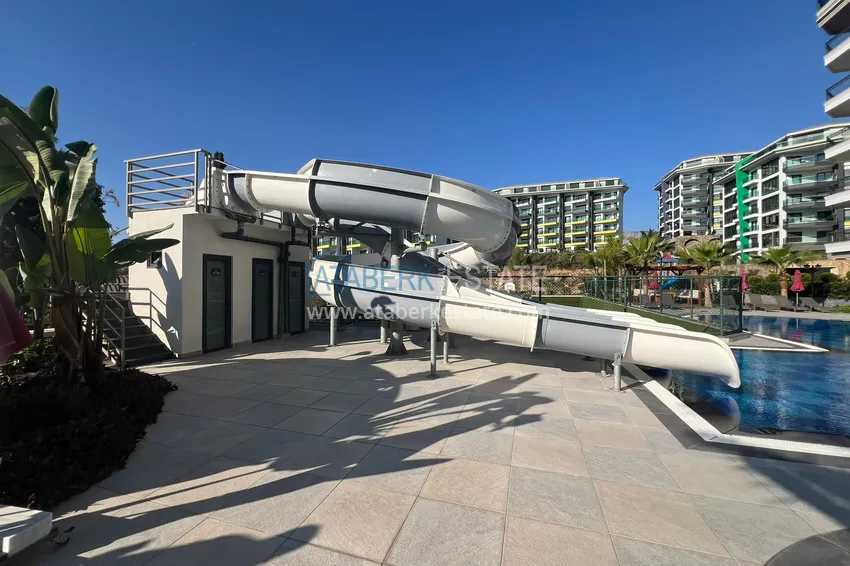 3+1 penthouse duplex with sea view - Kargicak, Alanya 6 