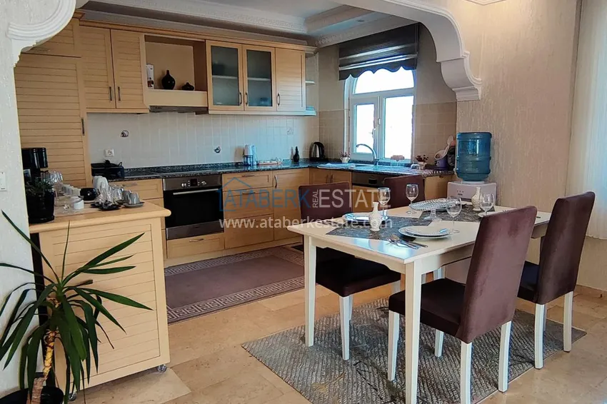 Purchase Furnished 2+1 apartment overlooking the sea and the mountain river Dim-Chay, Tosmur district — Alanya 8 