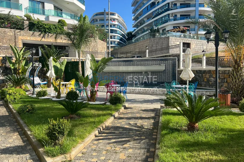 3+1 penthouse duplex with sea view - Kargicak, Alanya 7 