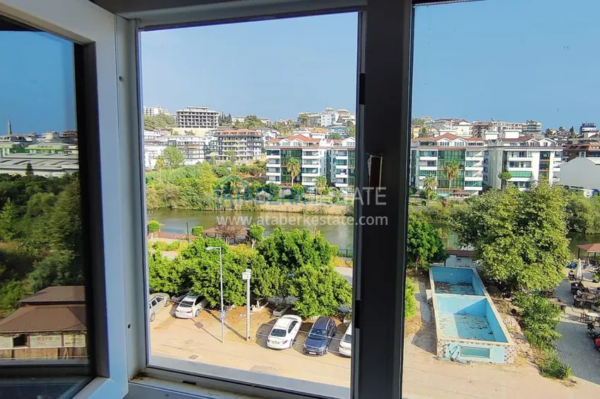 Purchase Furnished 2+1 apartment overlooking the sea and the mountain river Dim-Chay, Tosmur district — Alanya 9 