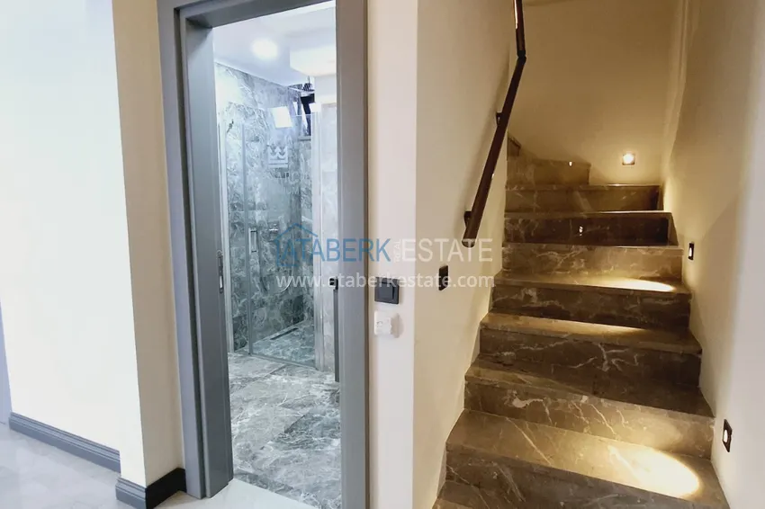 Purchase  3+1 penthouse duplex with sea view - Kargicak, Alanya 9 