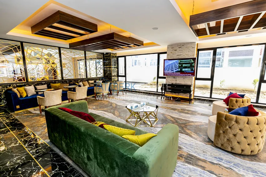 4+1 penthouse duplex with furniture in a luxury complex — Mahmutlar, Alanya 12 