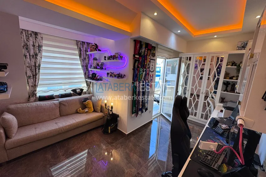 Purchase  4+1 penthouse duplex with furniture in a luxury complex — Mahmutlar, Alanya 12 