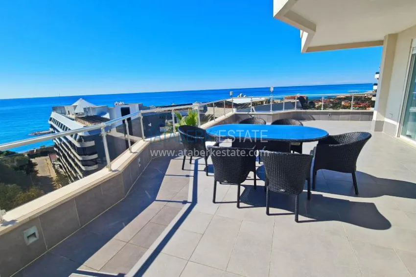 Purchase Furnished panoramic duplex with full sea view - Konakli, Alanya 14 