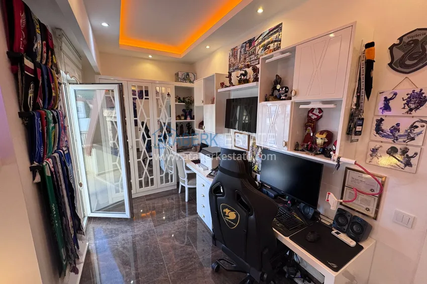 Purchase  4+1 penthouse duplex with furniture in a luxury complex — Mahmutlar, Alanya 14 