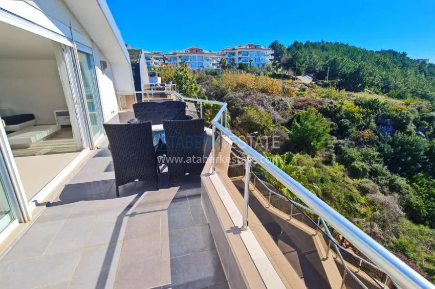 Purchase Furnished panoramic duplex with full sea view - Konakli, Alanya 15 