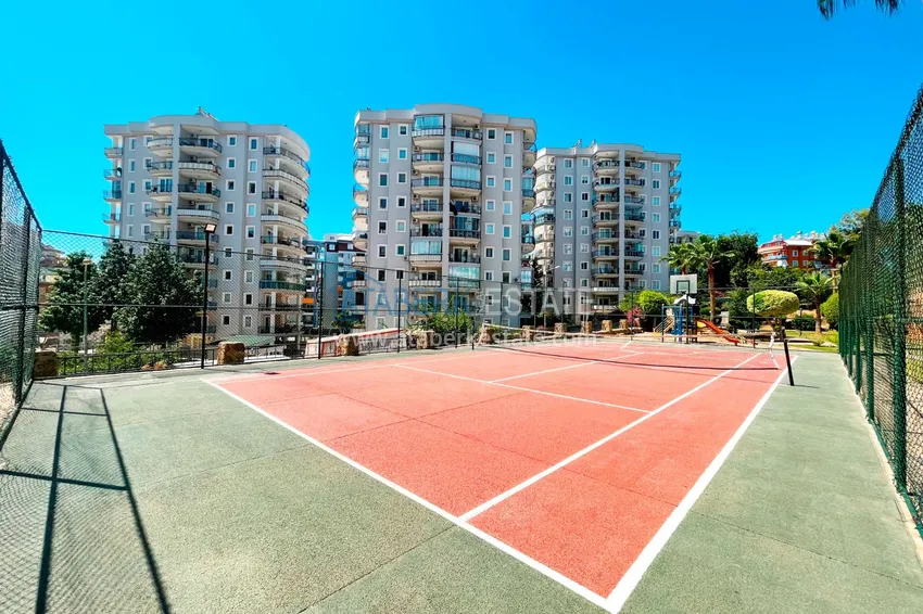 Three-room furnished apartments in Tosmur district, Alanya. Real estate for a residence permit 15 