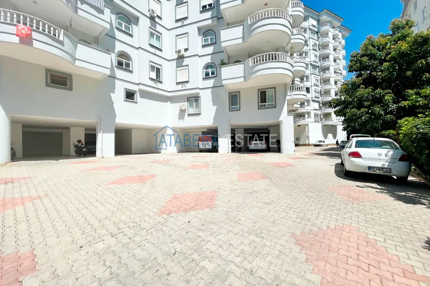 Three-room furnished apartments in Tosmur district, Alanya. Real estate for a residence permit 17 