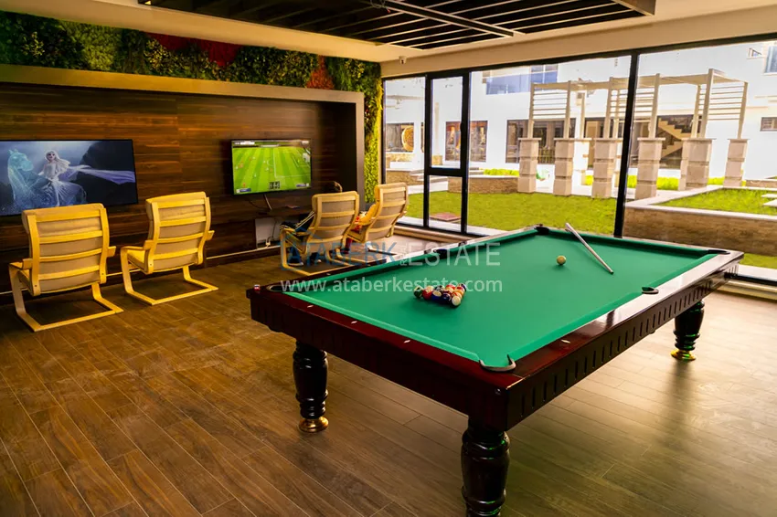 4+1 penthouse duplex with furniture in a luxury complex — Mahmutlar, Alanya 18 