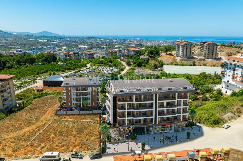 The first project in Alanya with a natural gas system — sales start, Upper Oba district 1